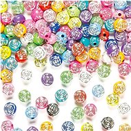 Baker Ross Shiny Rose Beads AF221 - Beads