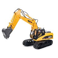 Huina RC crawler excavator with metal bucket 1:14 - RC Digger