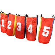 MASTER Bouncy bags 50 x 70 cm for children in set of 5, numbers - Outdoor Game
