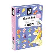 Janod Magnetic book - Unicorn - Educational Toy