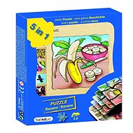 Beleduc Developmental layered puzzle Banana - Wooden Puzzle