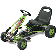 Shumee Pedal go-kart with adjustable seat, green - Pedal Quad
