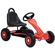 Shumee Pedal go-kart with tyres, red - Pedal Quad