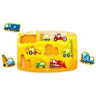 Hape Button Puzzle Building Machines - Puzzle