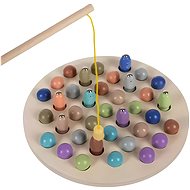 KRUZZEL 22410 Children's wooden game Fishing - Game Set
