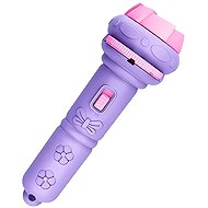 AFF 4055 Children's light projector 2in1 24 motifs, purple - Light Projector
