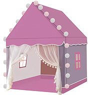 KRUZZEL 22653 Children's tent for girls with lights pink - Tent for Children