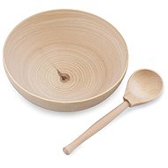 Ulanik Wooden set for sorting objects Bowl and spoon - Montessori Toy