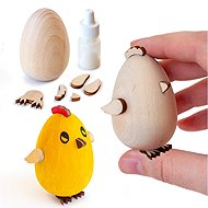 Ulanik Wooden set Chicken 3 pcs - Wooden Model