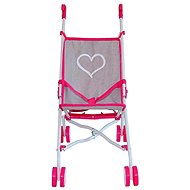 Marini Doll's golf shoes heart pink / grey - Doll Stroller