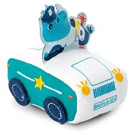 Liliputiens Pull-back car with Marius the rhinoceros - Toy Car for Toddlers