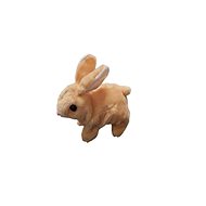 Leventi Interactive plush rabbit, brown - Soft Toy