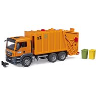 Bruder 03760 Garbage truck MAN TGS orange - Toy Car