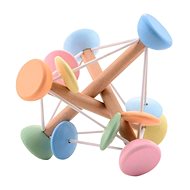 Jouéco Wooden Rattle 12 m+ - Baby Rattle