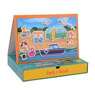 Jouéco Magnetic park & beach set 36 m+ - Motor Skill Toy