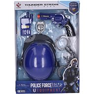 Wiky Police set with helmet 26 × 22 cm - Toy Gun