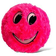 GGV 5566 Plyšový míč chlupatý pro děti 25 cm, růžový - Children's Ball