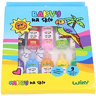 Wiky Glass paints 9 + 1, 22 ml - Glass Paints