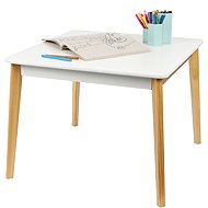 Dochtmann Children's table Judy 60 × 60 × 48 cm white - Kids' Table