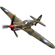Volantex RC aircraft P-40 Warhawk RTF with 6-axis stabilization made of durable EPP material - Plastic Model