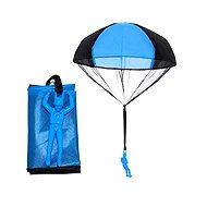Leventi Parachutist with parachute-blue - Figure