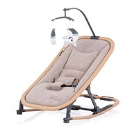 Chip Velvet-Sand-Wood, beige - Baby Rocker