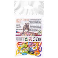 Ideal Box Céčka 100 pcs - colour mix, dinosaurs - C's