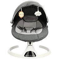 Emporio Electric swing with wireless remote control, grey - Baby Rocker