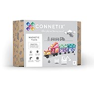 Connetix Tiles Magnetic Pastel Transport 50 pieces - Building Set