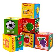 BocioLand, Educational cubes 6 pcs - Picture Blocks