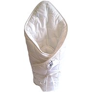 4sleep Quick tie wrap, white, 75 × 75 cm 390 g - Swaddle Blanket