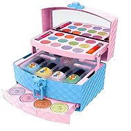 Bavytoy Cosmetic case blue and pink - Kids’ Makeup Case
