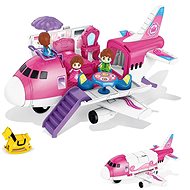 Bavytoy Picnic Plane Pink - Children's Airplane