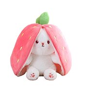 Leventi Plush rabbit hidden in strawberry 25 cm - Soft Toy