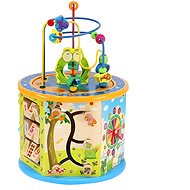 Kruzzel 22429 Wooden educational cube - Motor Activity Maze