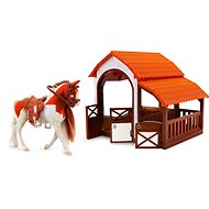 Royal Breeds Horse with stable set 9 cm - Figure