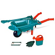 Bavytoy Garden set with wheel green - Children's Wheelbarrow