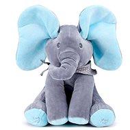 Leventi Singing elephant flappy blue - Soft Toy