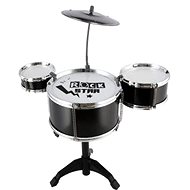 Teddies Rock star plastic drum set with accessories in box 23 × 22 × 17 cm - Kids Drum Set