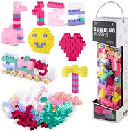 Ricokids RK-761 Large play blocks, pink - Kids’ Building Blocks