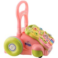 Ricokids RK-744 Educational walker with music 2in1, pink - Baby Walker