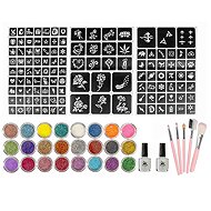 bHome Glitter tattoo set 24 pcs - Temporary Tattoo