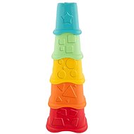 CHICCO Stacking cups coloured Eco + 6 m+ - Stacking Pyramid