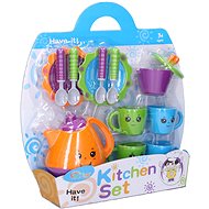 Wiky Teaware Set, coloured with face - Toy Kitchen Utensils
