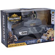 Wiky Shooting tank with figure 25 cm - Plastic Model