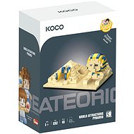 KOCO Pyramid with Sphinx 410 pieces 11,5 × 8 × 5,5 cm - Building Set