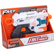 Wiky Pistol with 12 foam bullets 25 cm - Toy Gun