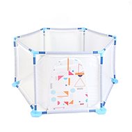 Mamido Playpen with balls white - Baby Playpen