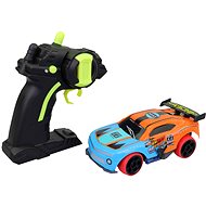 MaDe Racing car on control 2,4 GHz 13 cm blue-orange - Remote Control Car