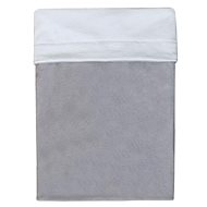 Emitex Baby blanket cotton + microfleece 70 × 100 cm, grey - Blanket